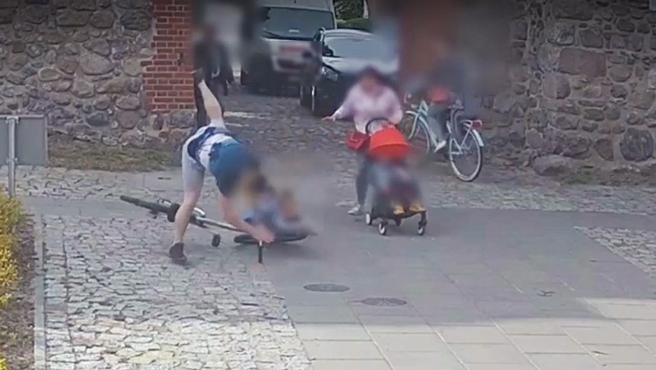 25-letni rowerzysta może zapłacić nawet 30 tys. zł grzywny za wjechanie w siedmiolatkę.