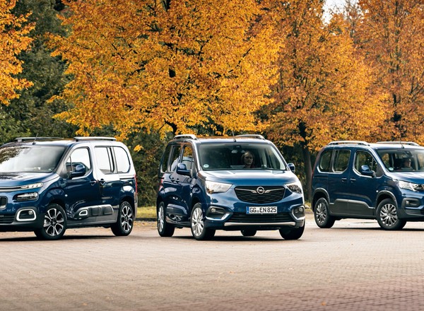Kompaktowe na zewnątrz, duże w środku - Berlingo kontra Combo Life i Peugeot Rifter