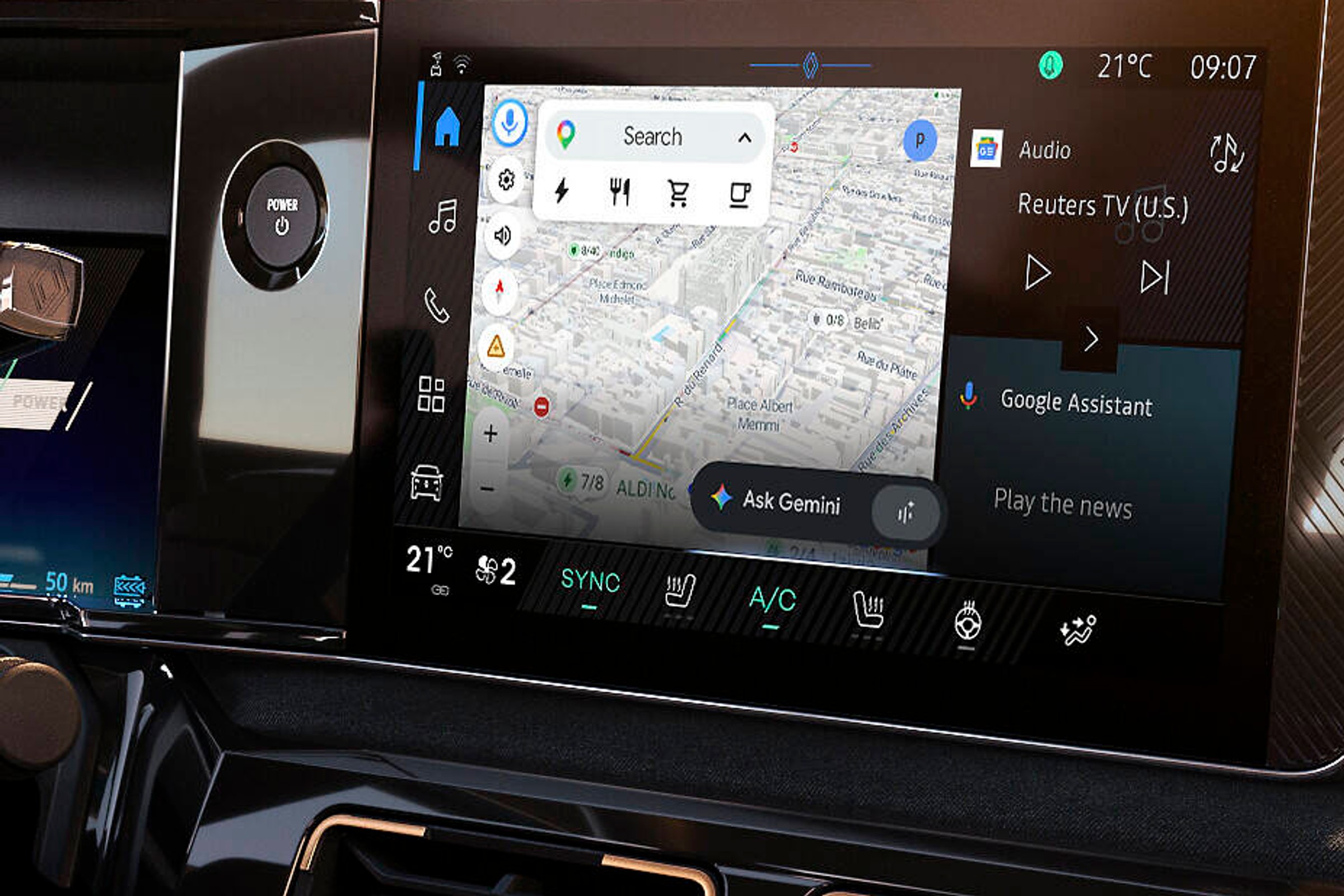 Aktualizacja systemu Renault. Każde auto z OpenR Link może otrzymać Gemini