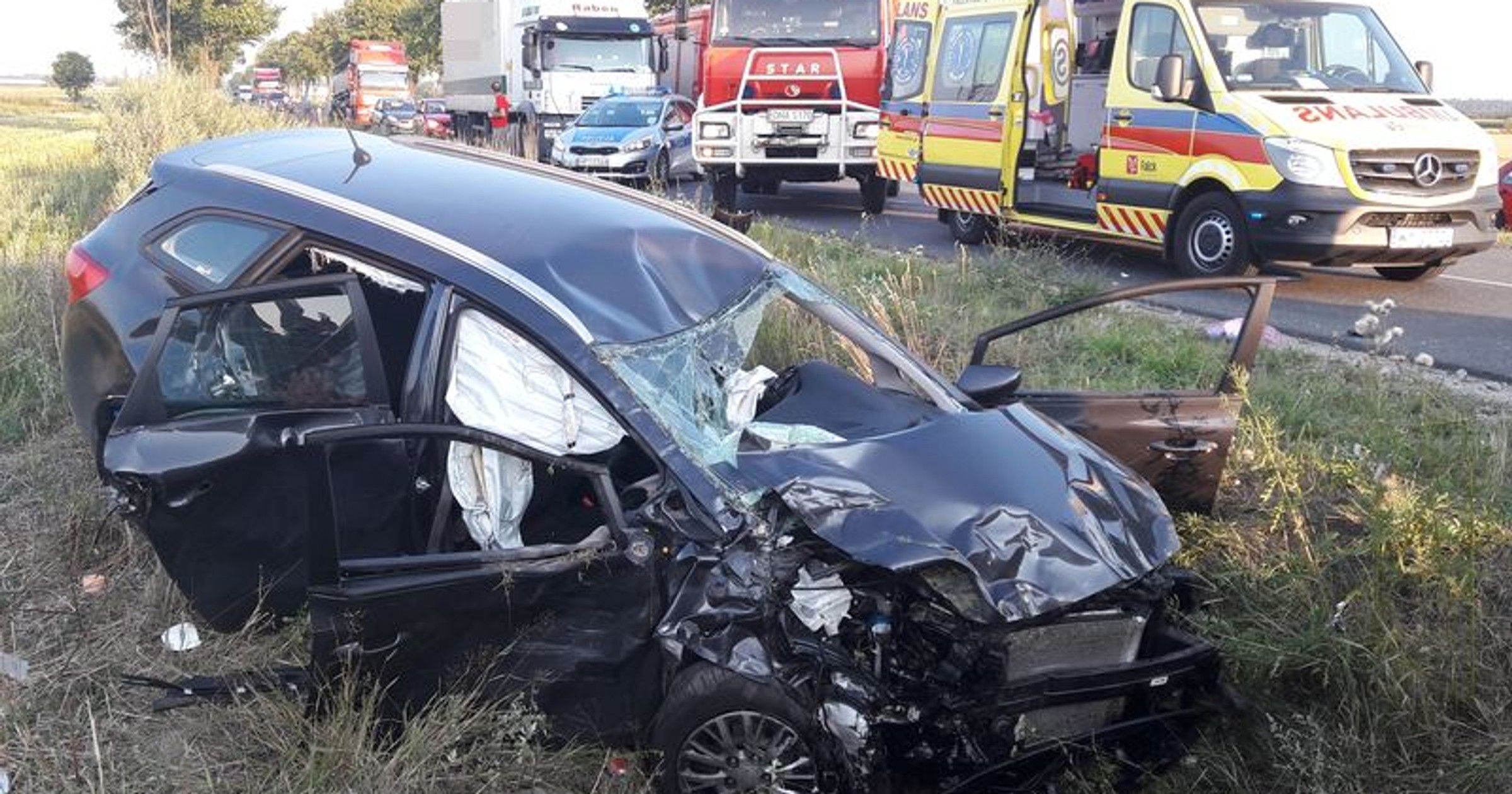 Wypadek na drodze 451