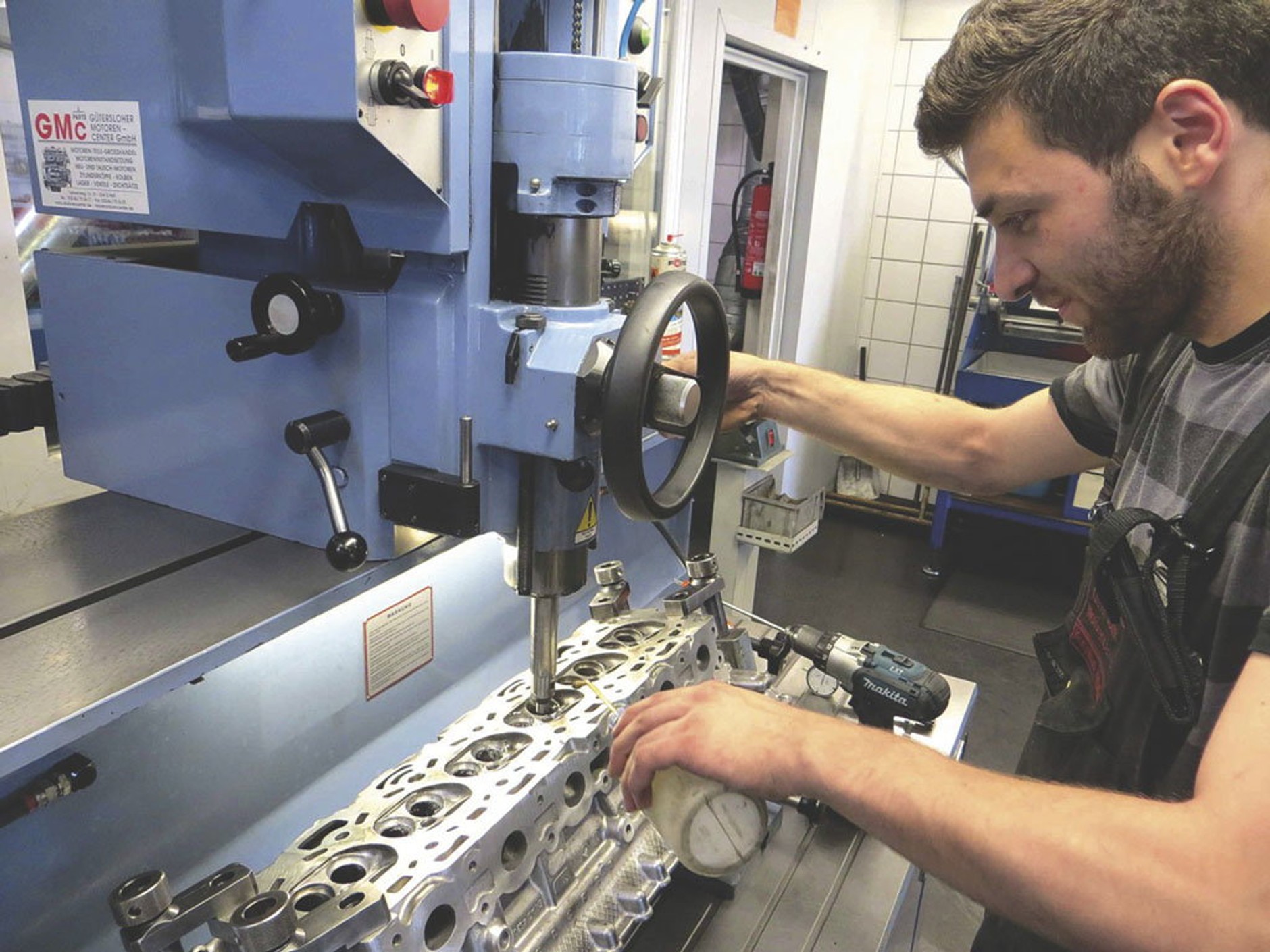 Rynek warsztatów naprawiających uszkodzone głowice