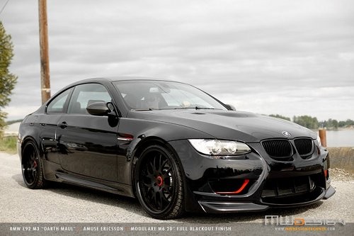 BMW M3 - Mroczne coupe od MW Design