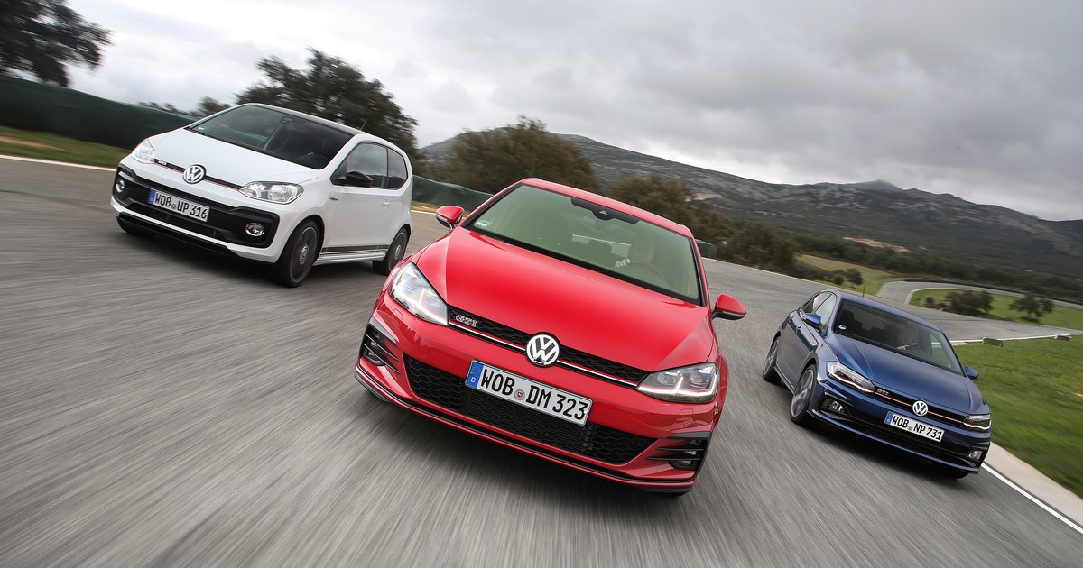 Rodzina łobuzów – Volkswagen Golf, Polo i up! w wersji GTI