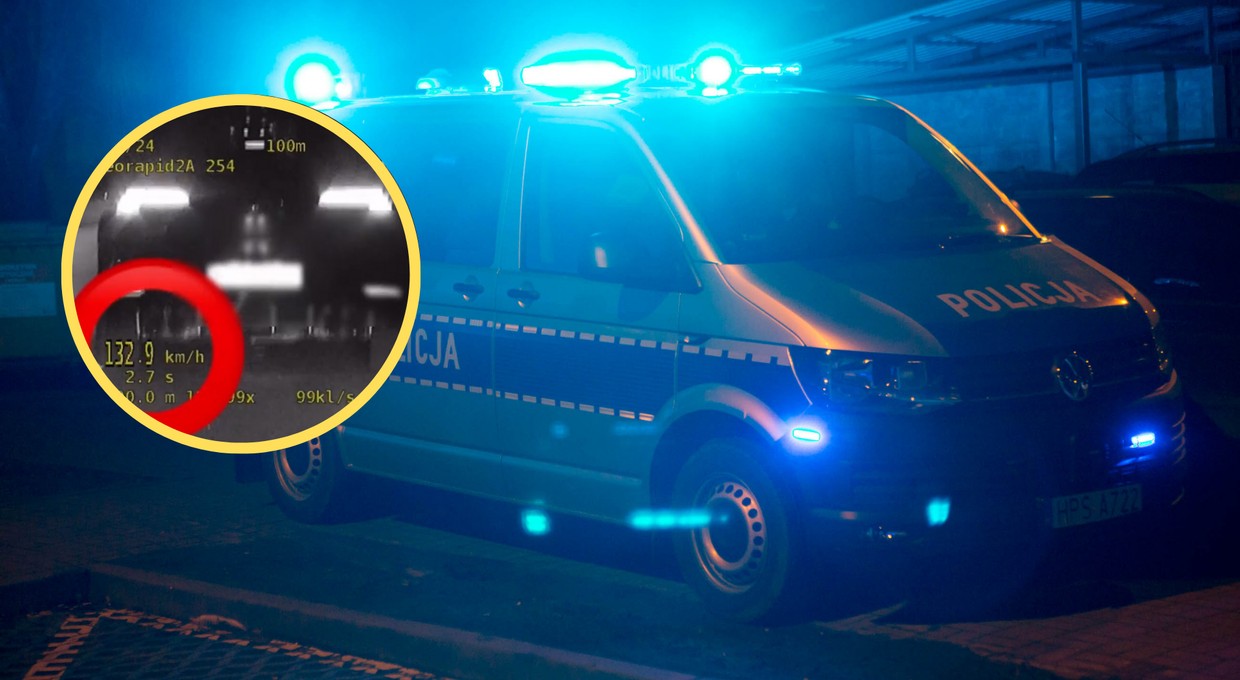 W kilka sekund stracił auto i prawo jazdy. 45 punktów wpadło za trzy wykroczenia