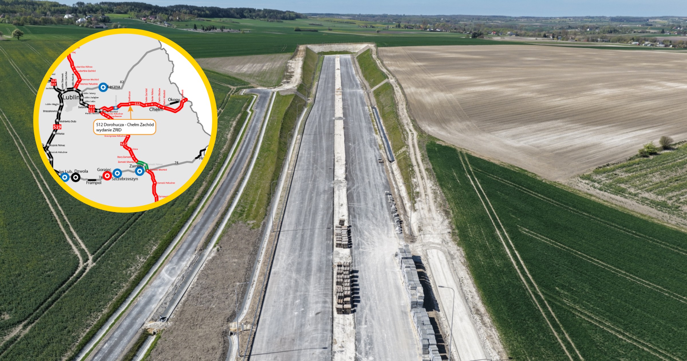Nowy odcinek drogi ekspresowej S12