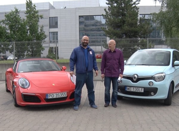 Auta bez ściemy - Porsche 911 Targa kontra Renault Twingo Bizuu