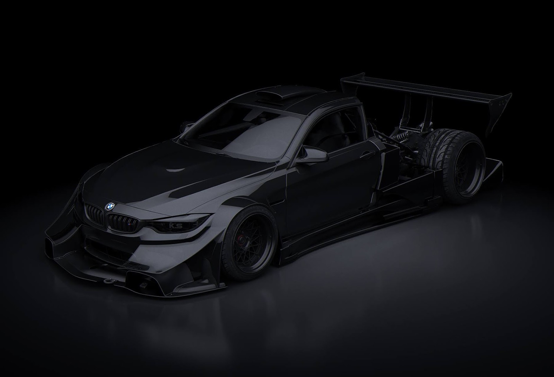 BMW M4 w stylu Pagani Zonda R