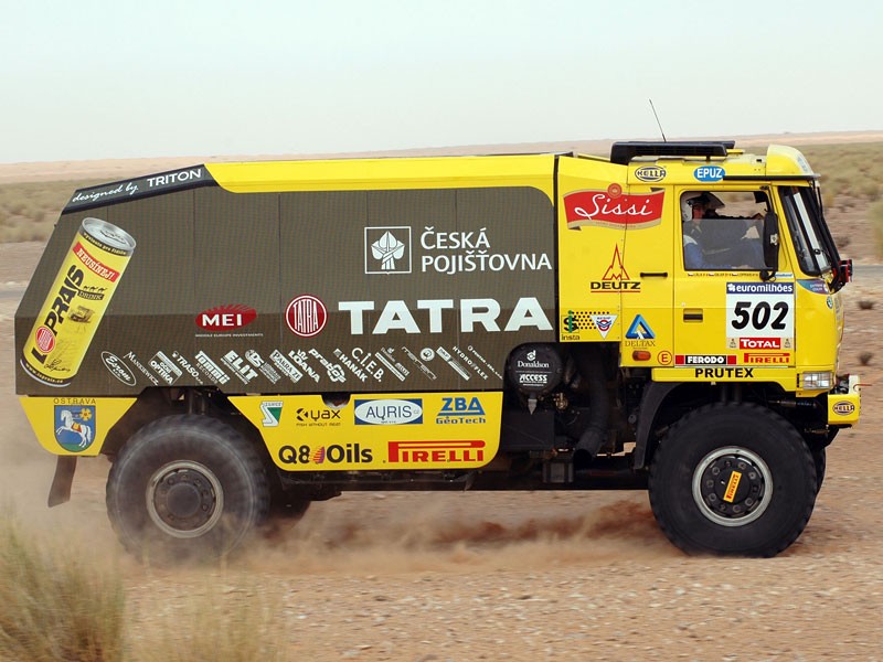 Rajd Dakar 2008: Loprais Tatra Team już w drodze do Lizbony