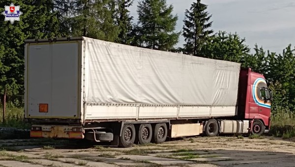 Kierowca tira zatrzymany za jazdę pod wpływem alkoholu 