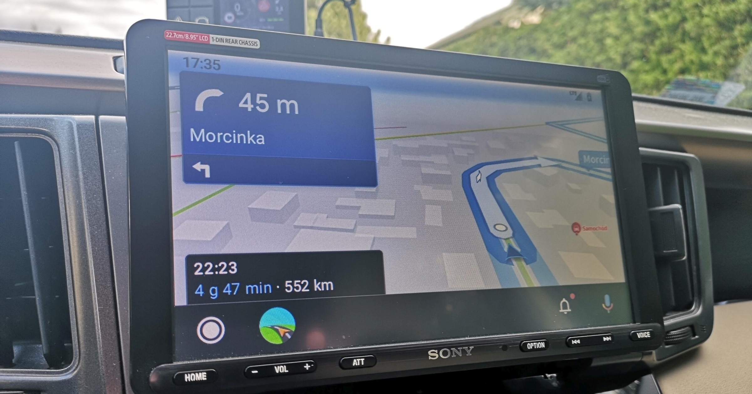AutoMapa Android Auto