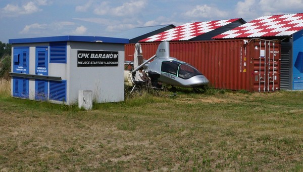 Pojechałem do Baranowa zobaczyć, jak wygląda budowa lotniska. CPK już działa. Można startować i lądować