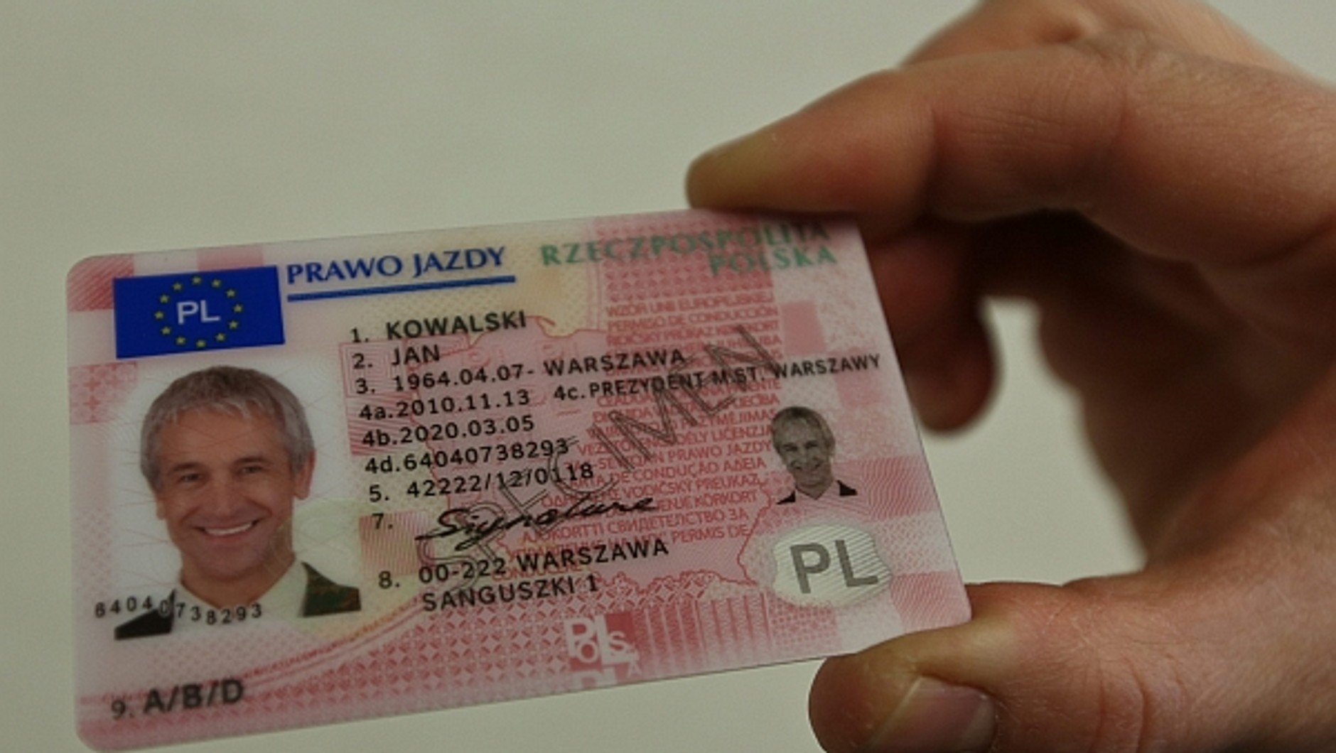 Prawo jazdy - nowy wzór dokumentu