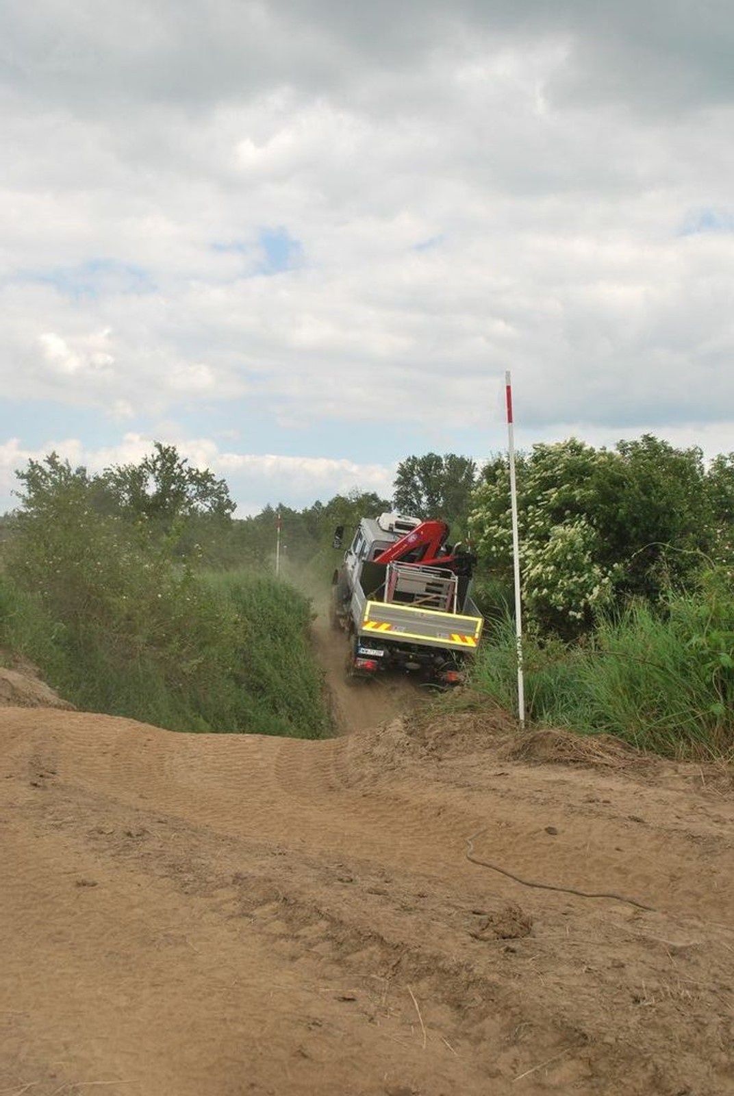 Próba przedzawałowa z Mercedesem