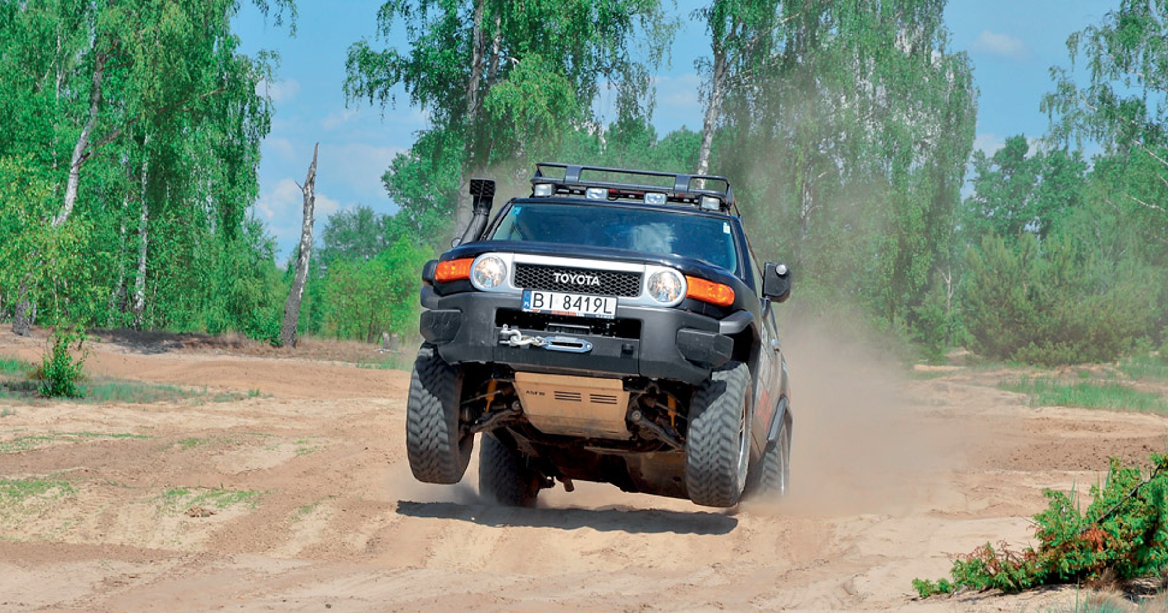 Test Toyoty FJ Cruiser z instalacją LPG