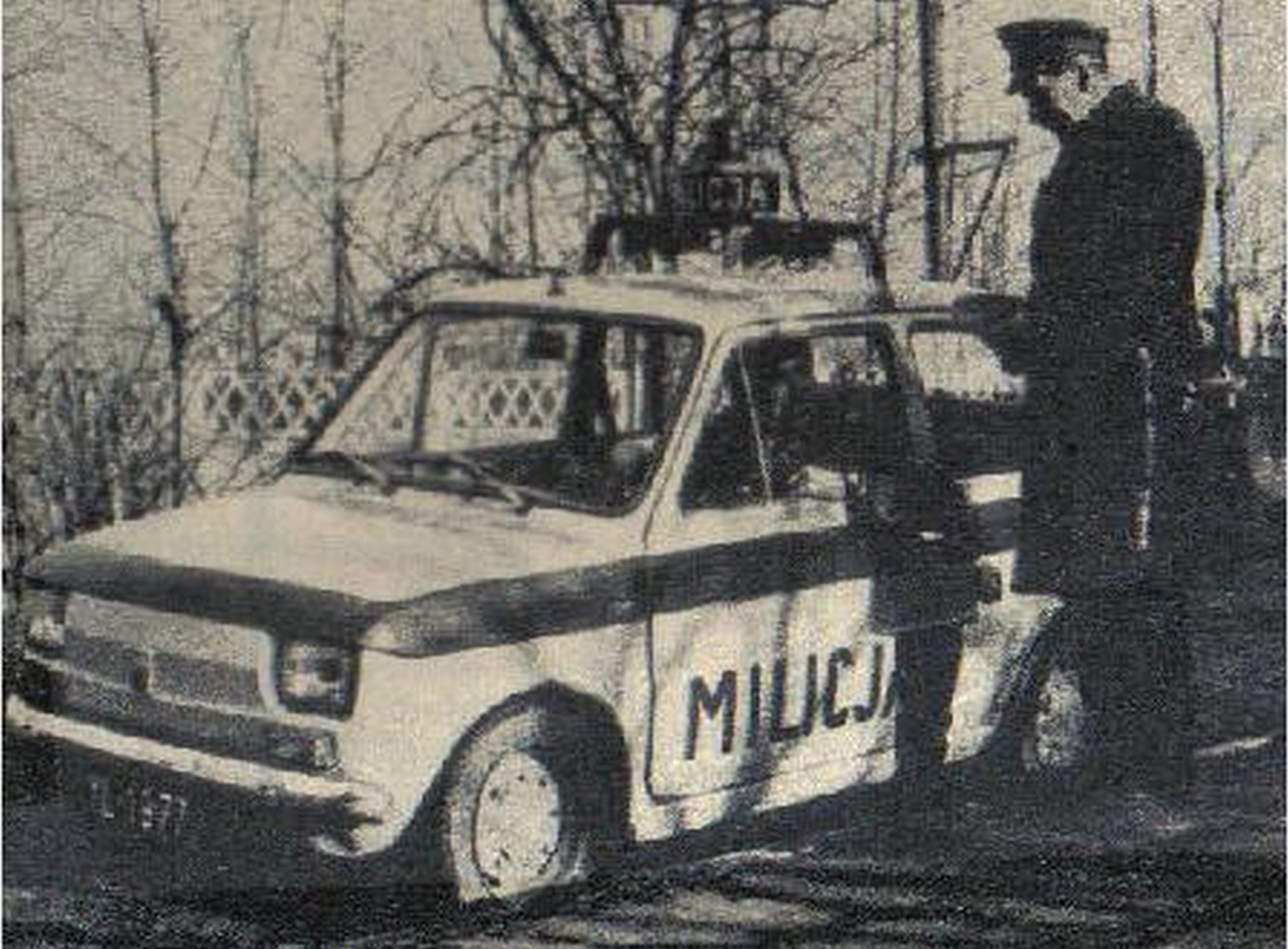 Fiat 126P radiowóz - Maluch, którego nie było