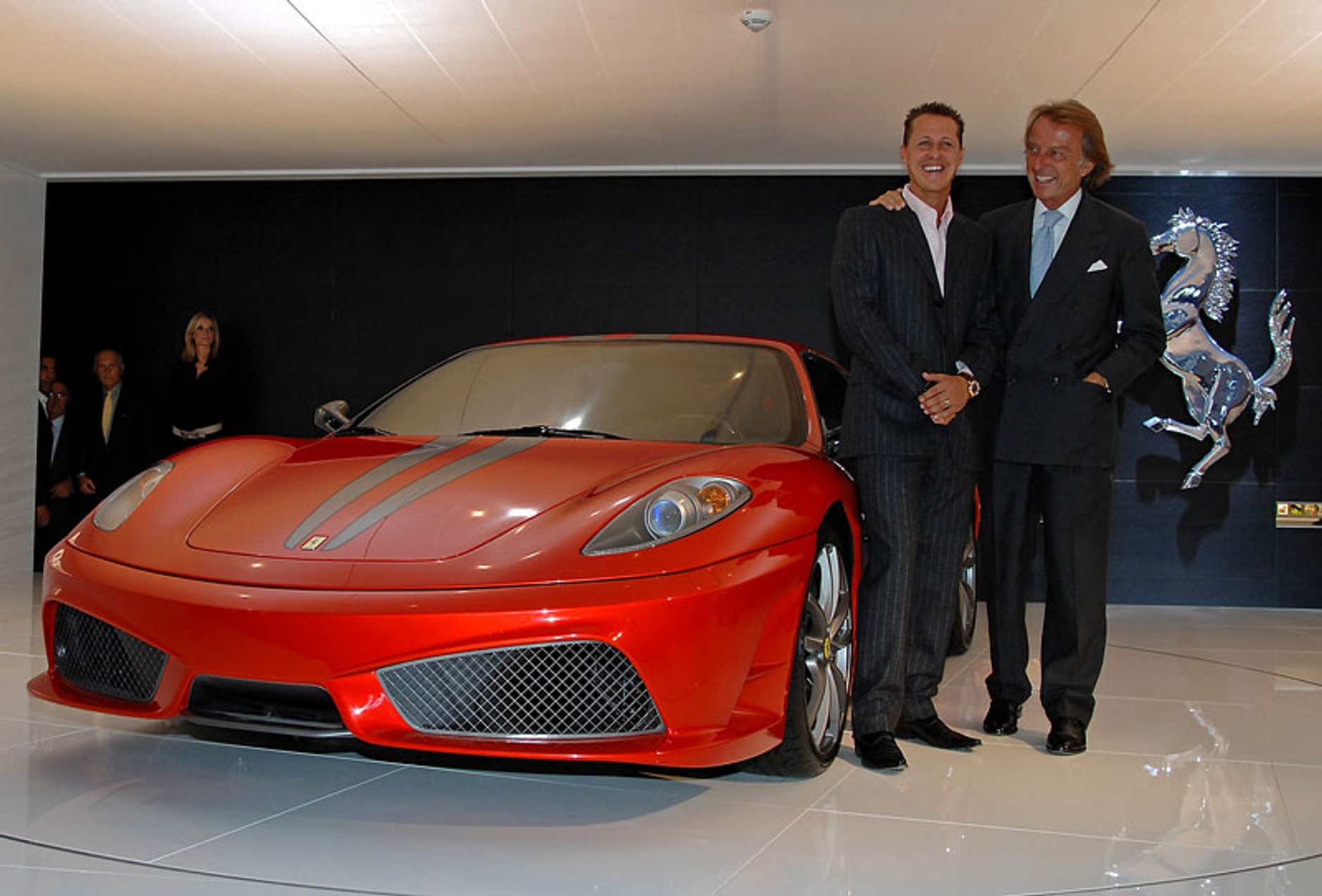 IAA Frankfurt 2007: Ferrari F430 Scuderia – premiera z Michaelem Schumacherem