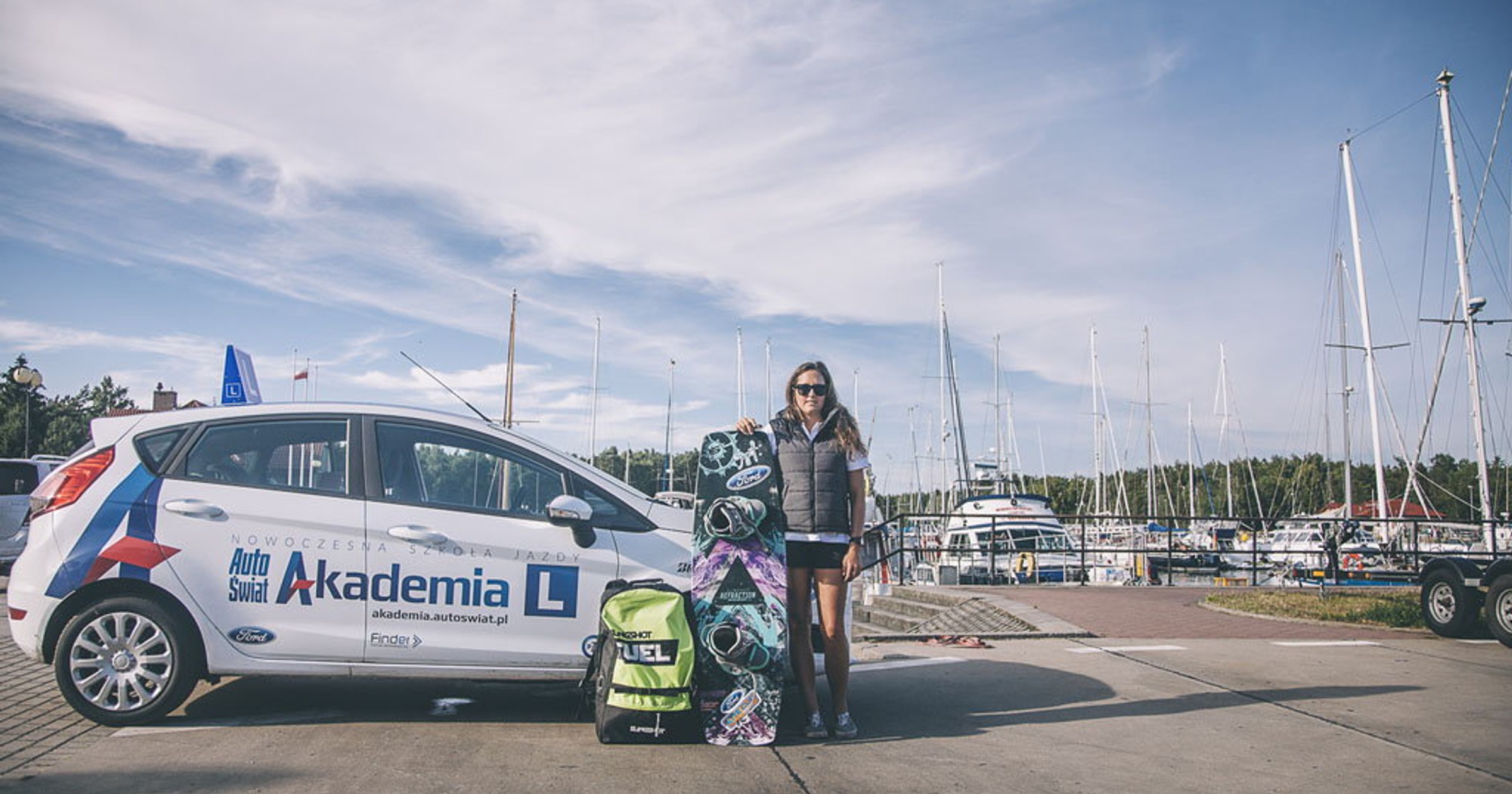 Akademia Auto Świat na Ford Kite Cup 2010 Łeba