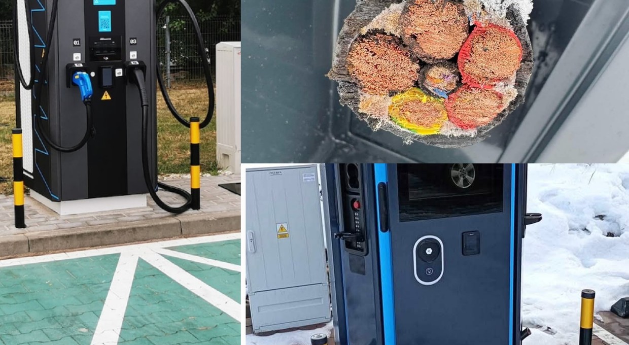 Plaga dotarła do Polski: niszczą stacje ładowania aut elektrycznych
