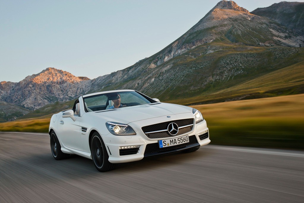 Mercedes SLK 55 AMG: mocny zawodnik