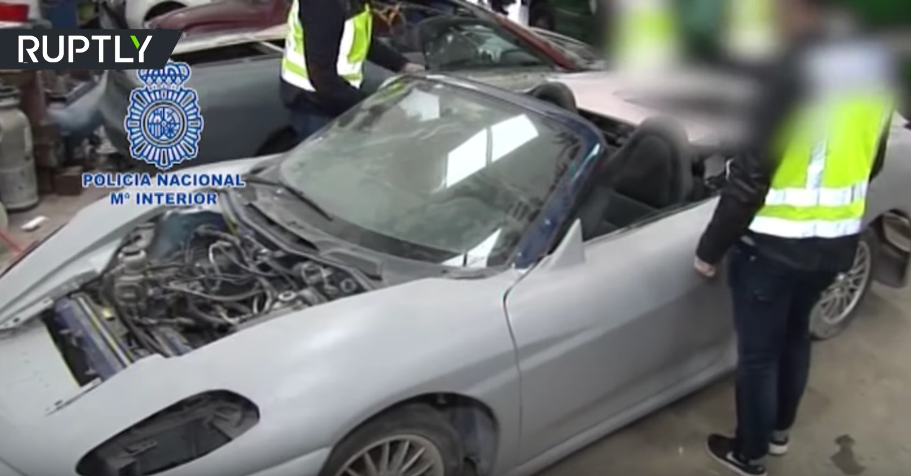 Nielegalna fabryka Lamborghini i Ferrari w Hiszpanii