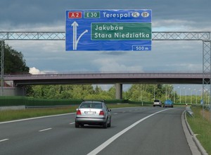 Chińska firma zaprojektuje i zbuduje odcinek autostrady A2