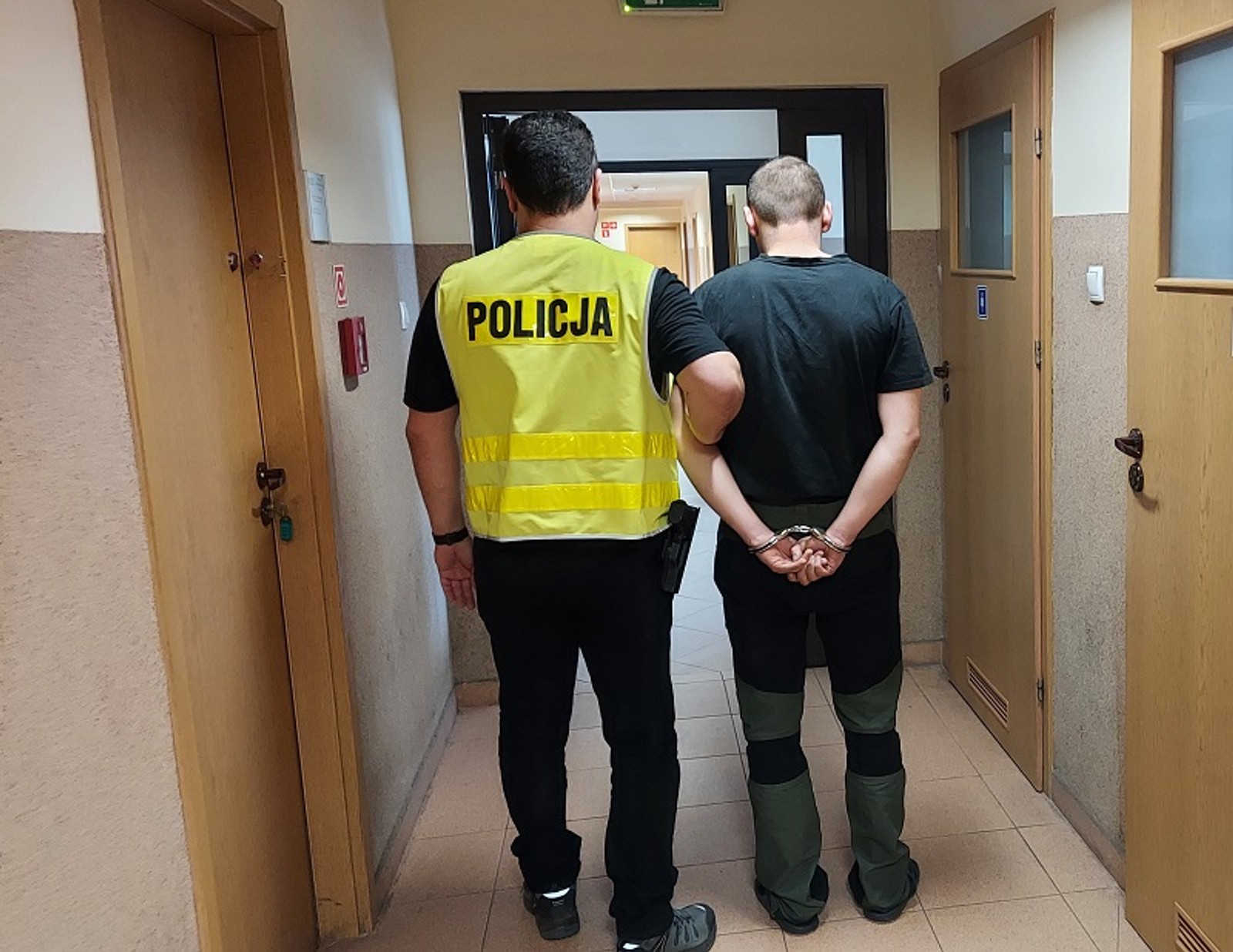 Jeden z zatrzymanych mężczyzn