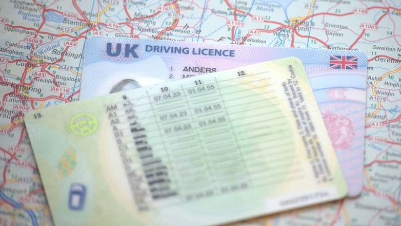 Brytyjskie prawo jazdy