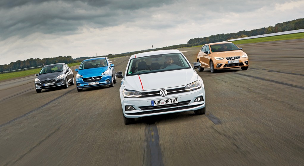 Porównanie: nowy VW Polo kontra nowy Ford Fiesta, Opel Corsa i Seat Ibiza