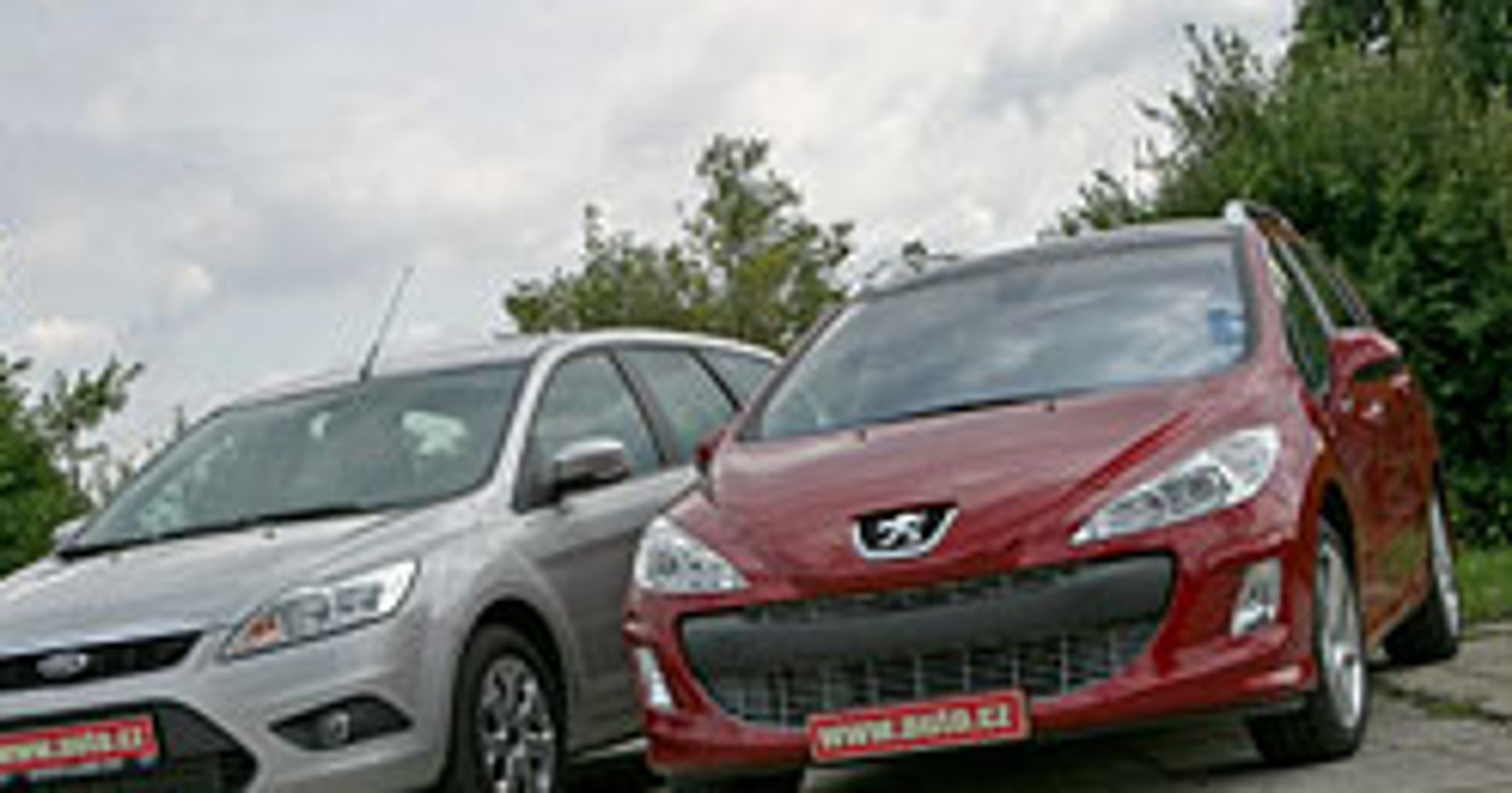 Ford Focus Combi 1,8 TDCi vs. Peugeot 308 SW 1,6 HDi (80 kW) - porównanie