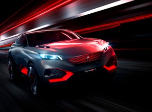 Peugeot Quartz - absolutnie niekonwencjonalny crossover