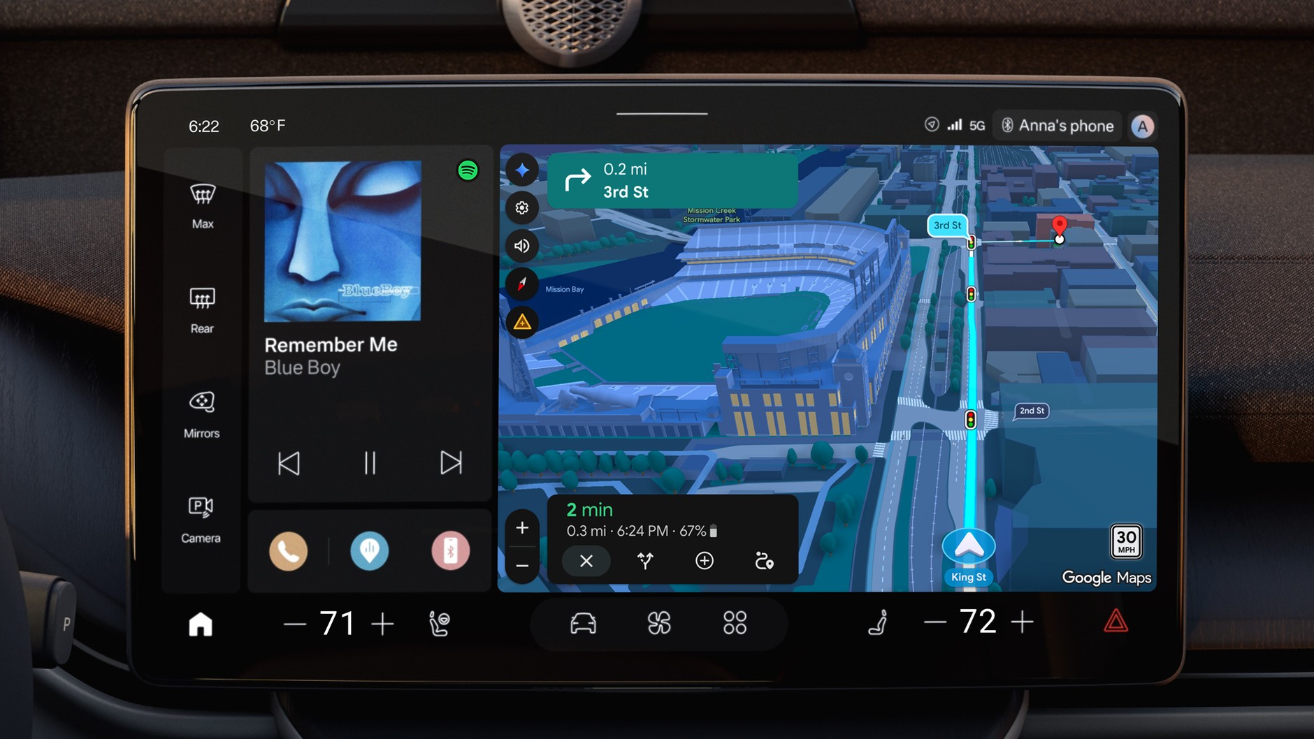 Volvo z funkcję Immersive Navigation z Google Maps