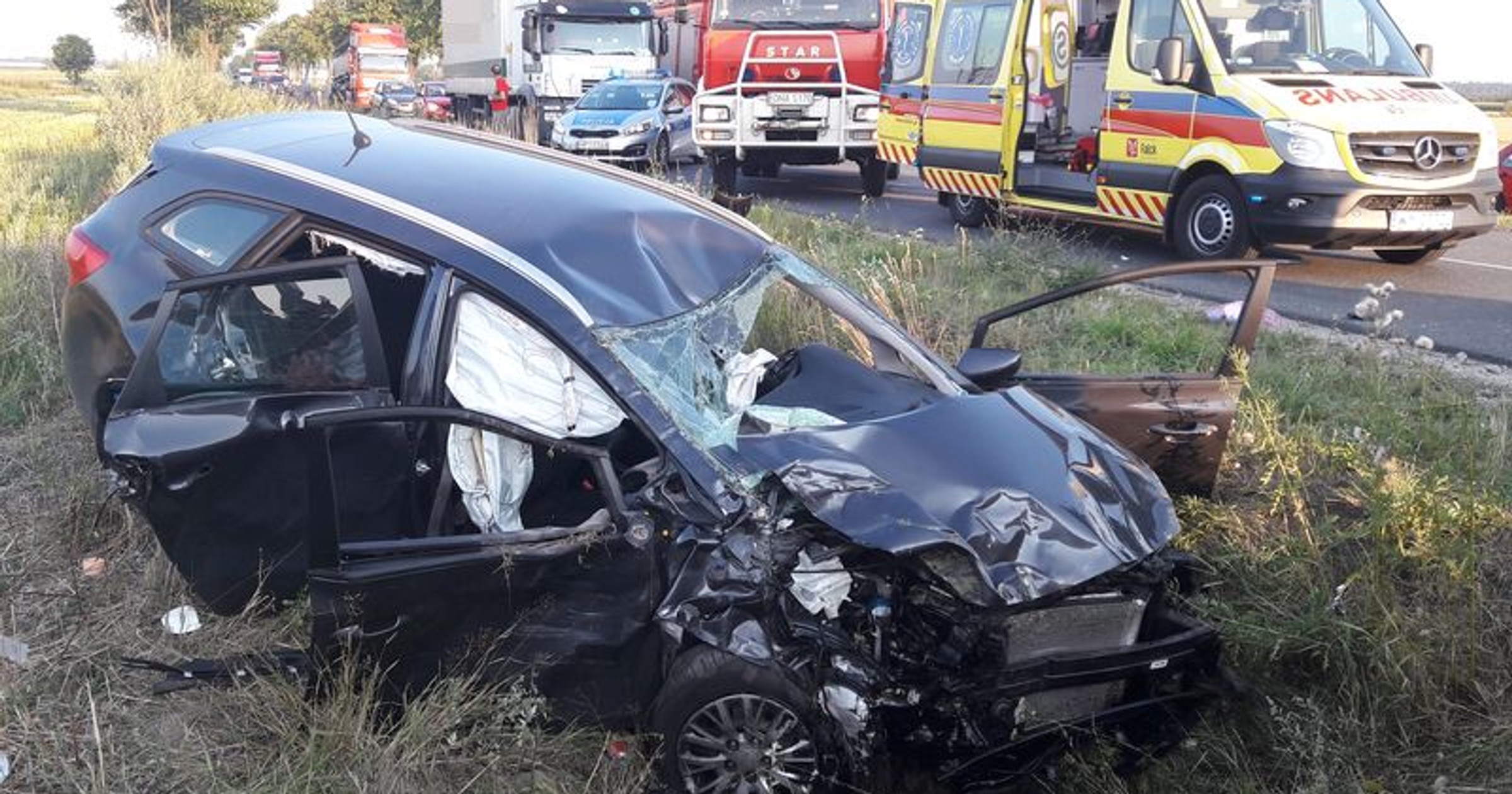 Wypadek na drodze 451