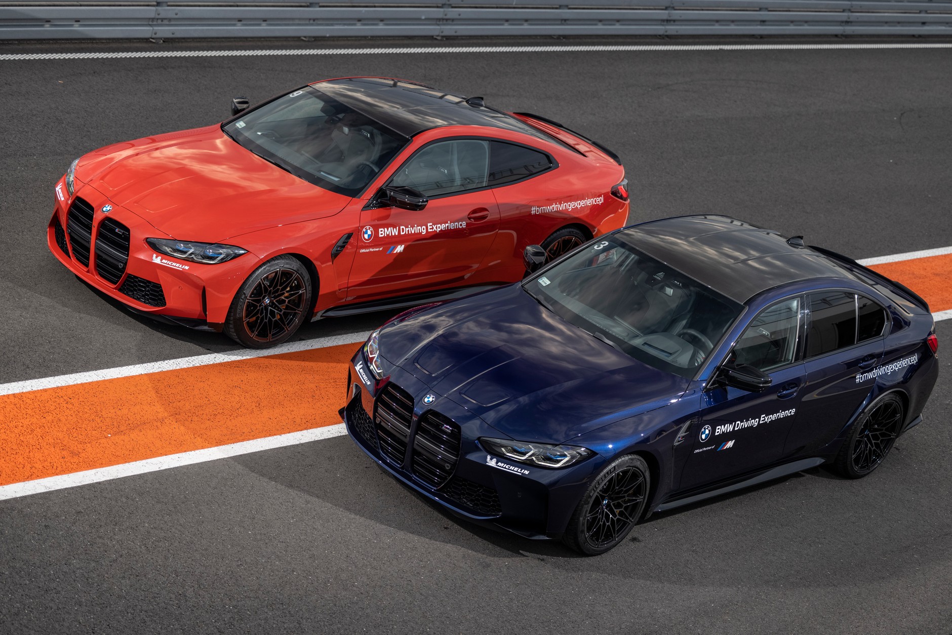 BMW M3 Competition i BMW M4 Competition na Torze Silesia Ring