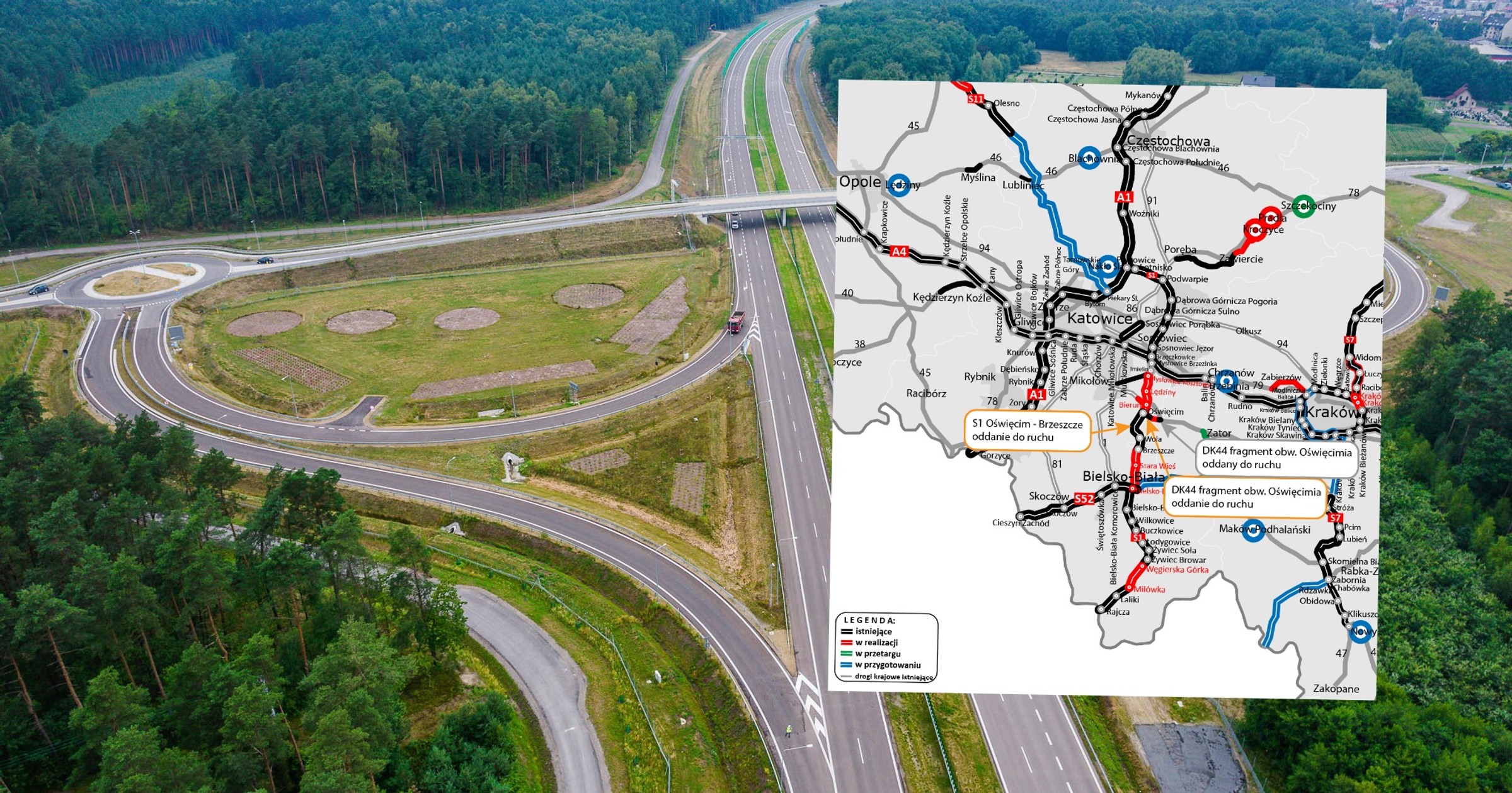 Droga ekspresowa S1 - wkrótce otwarcie kolejnego odcinka trasy