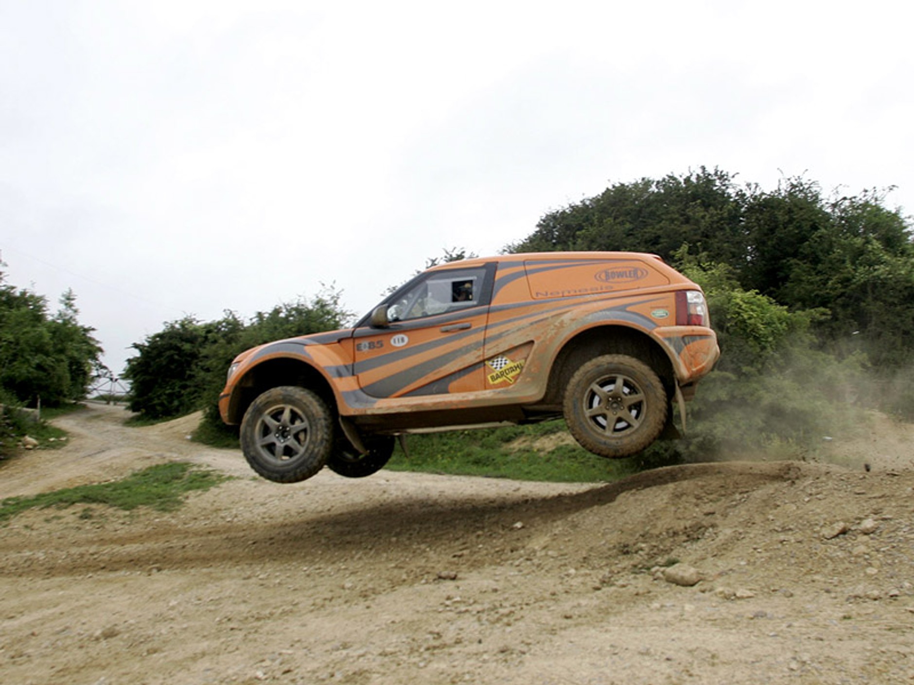 Rajd Dakar 2008: Bowler Nemesis - brytyjski specjalista od terenu