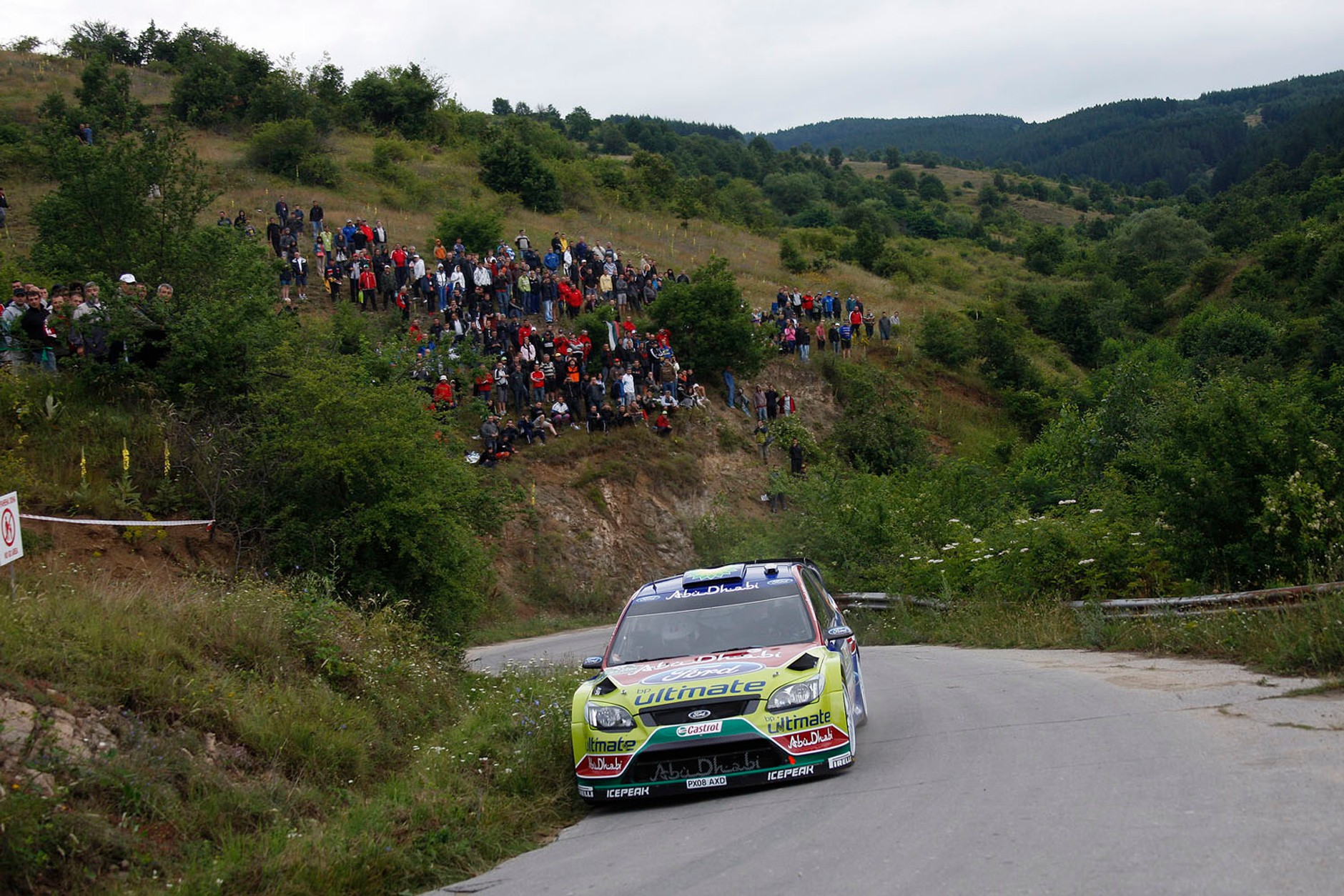 Citroën Total WRT taranuje konkurentów (galeria Rallyworld©Willy Weyens)