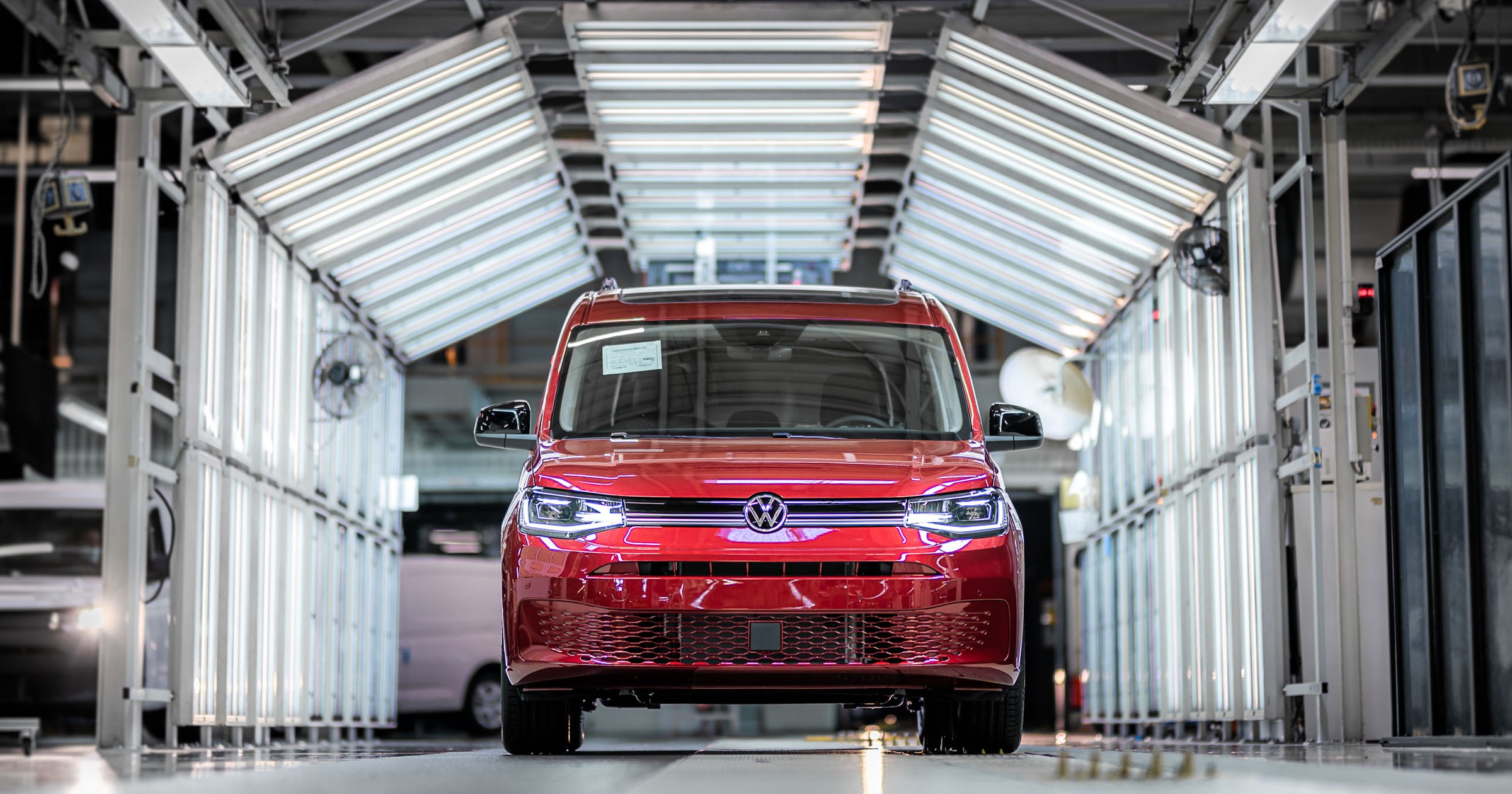 Volkswagen Caddy w fabryce w Poznaniu