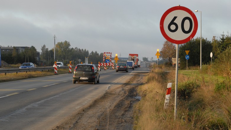 Ograniczenie prędkości 60 km/h