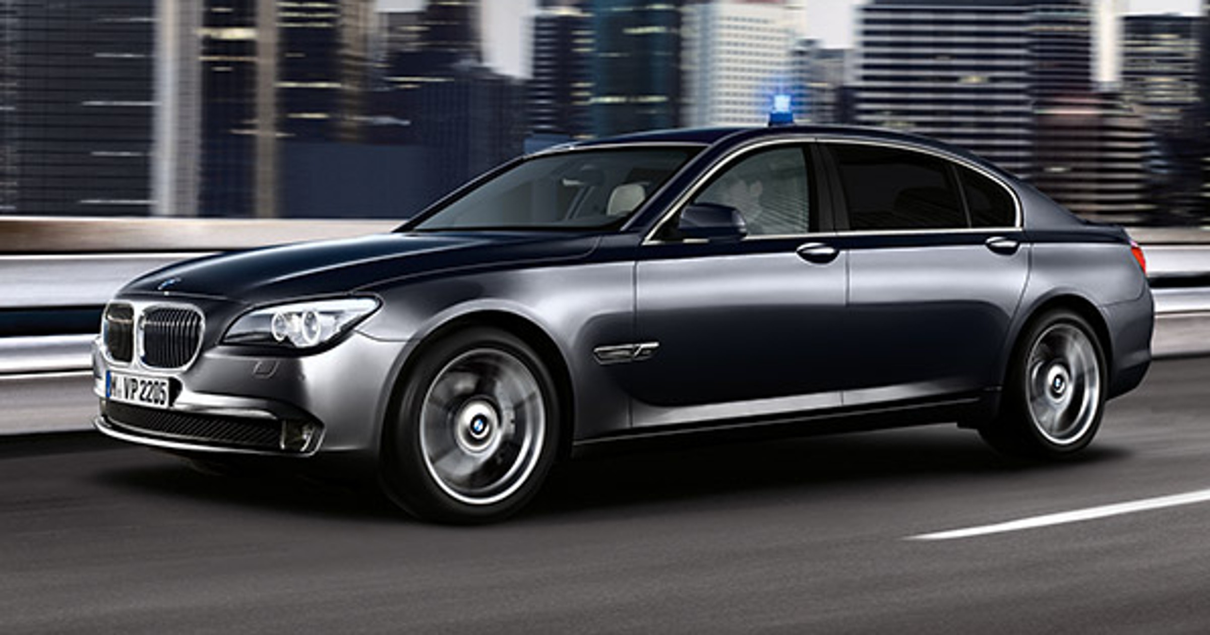 Samochód prezydenta Dudy - BMW 7 High Security