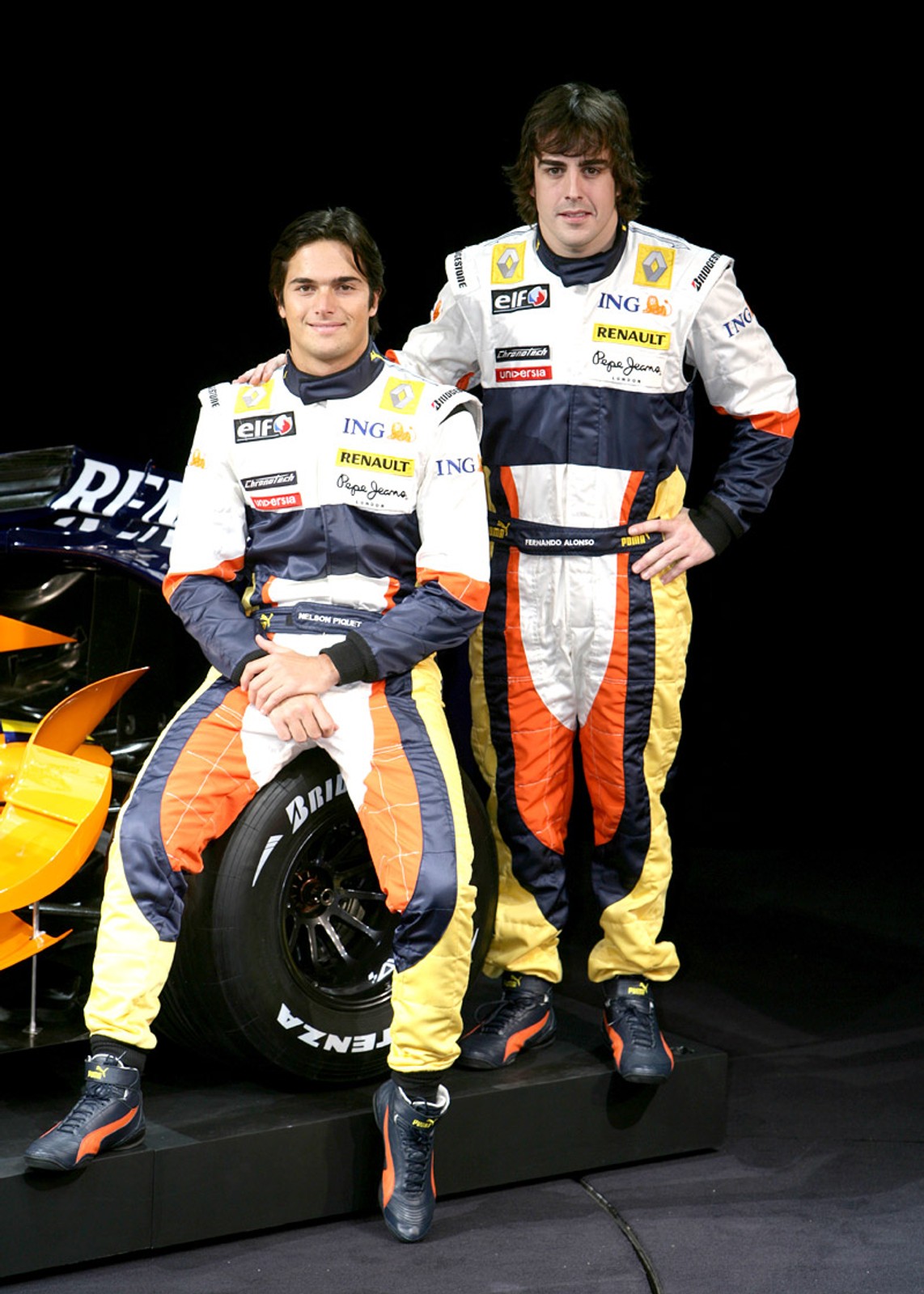 ING Renault F1 Team 2008 - kierowcy, historia