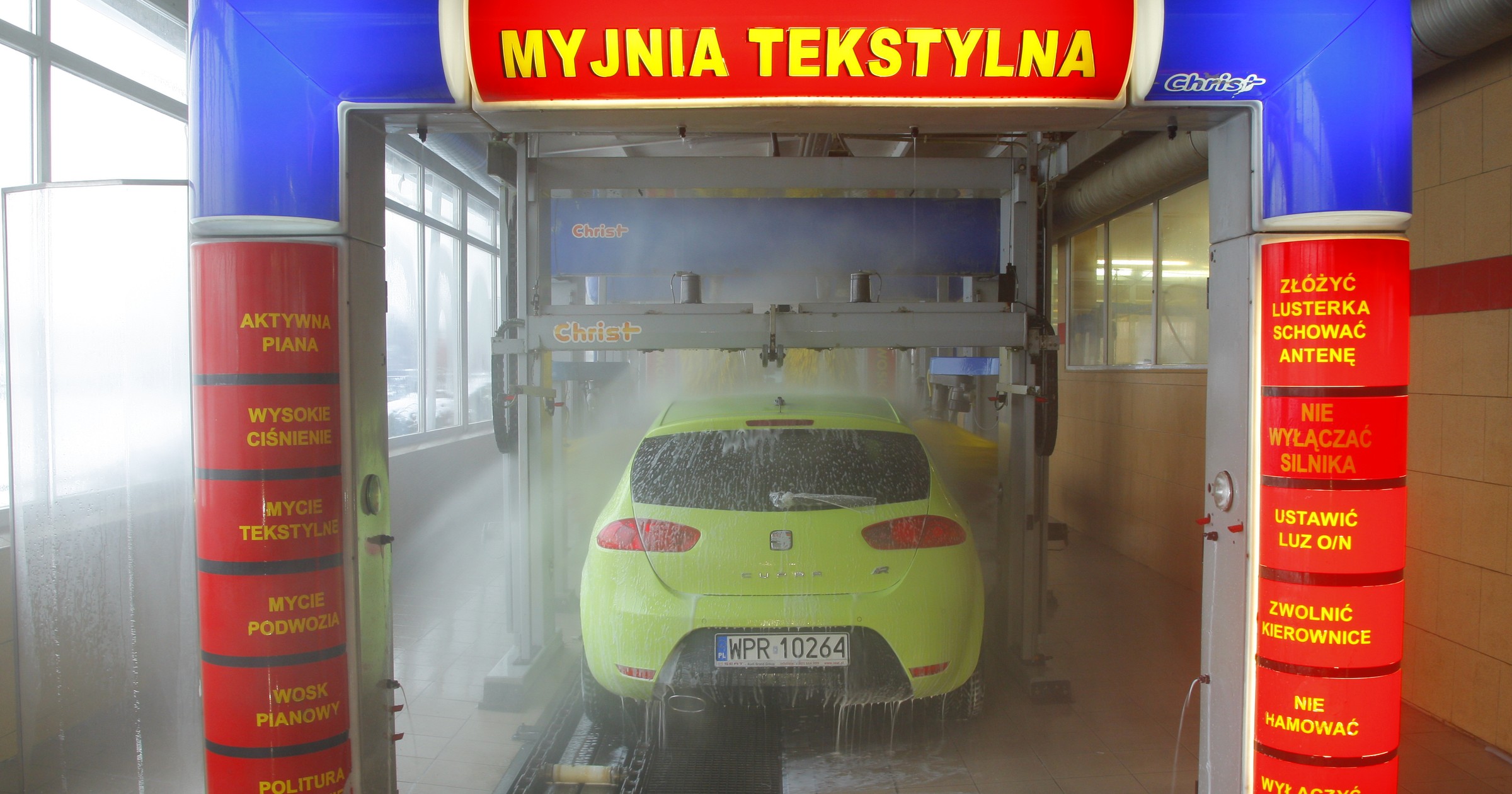Myjnie automatycznie nie dla nowych aut