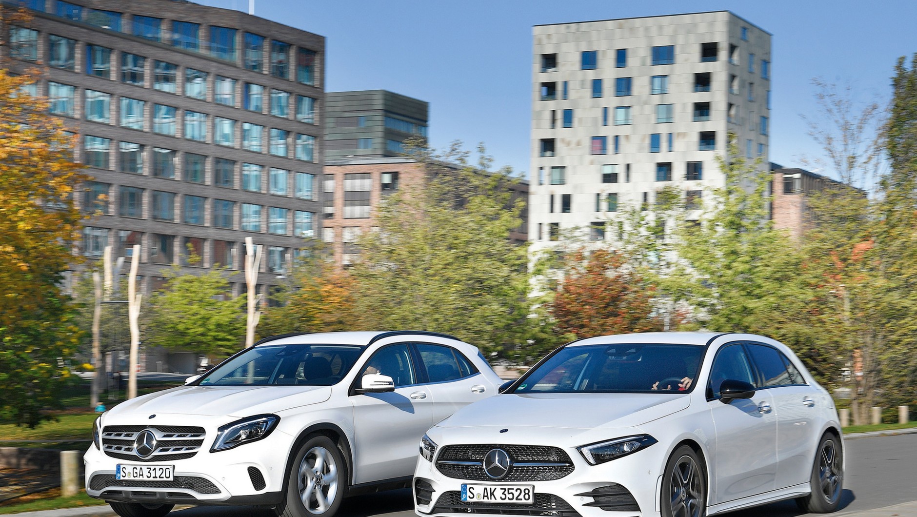 Mercedes GLA kontra Mercedes klasy A