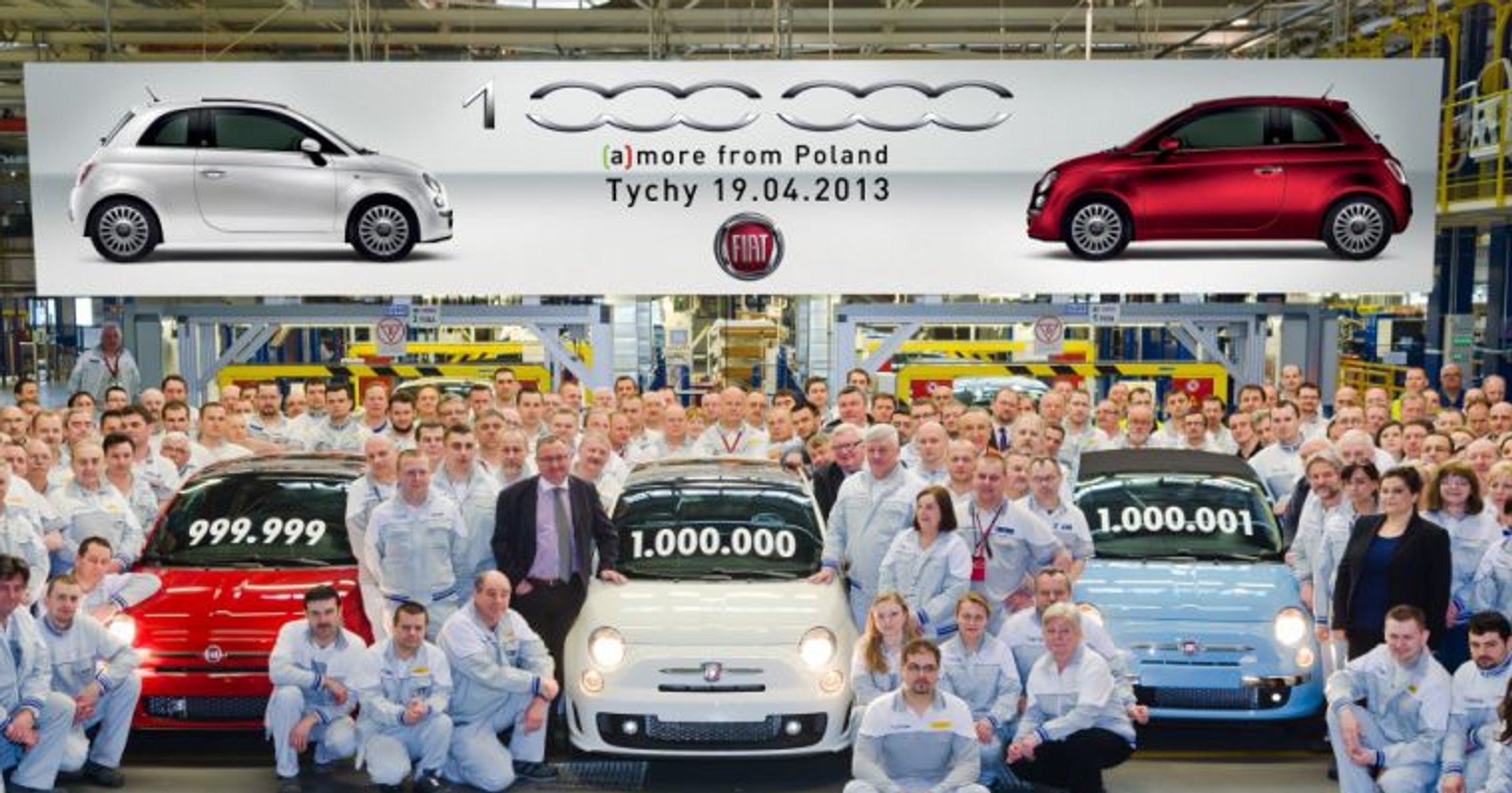 Fiat wyprodukował 1 mln modelu 500