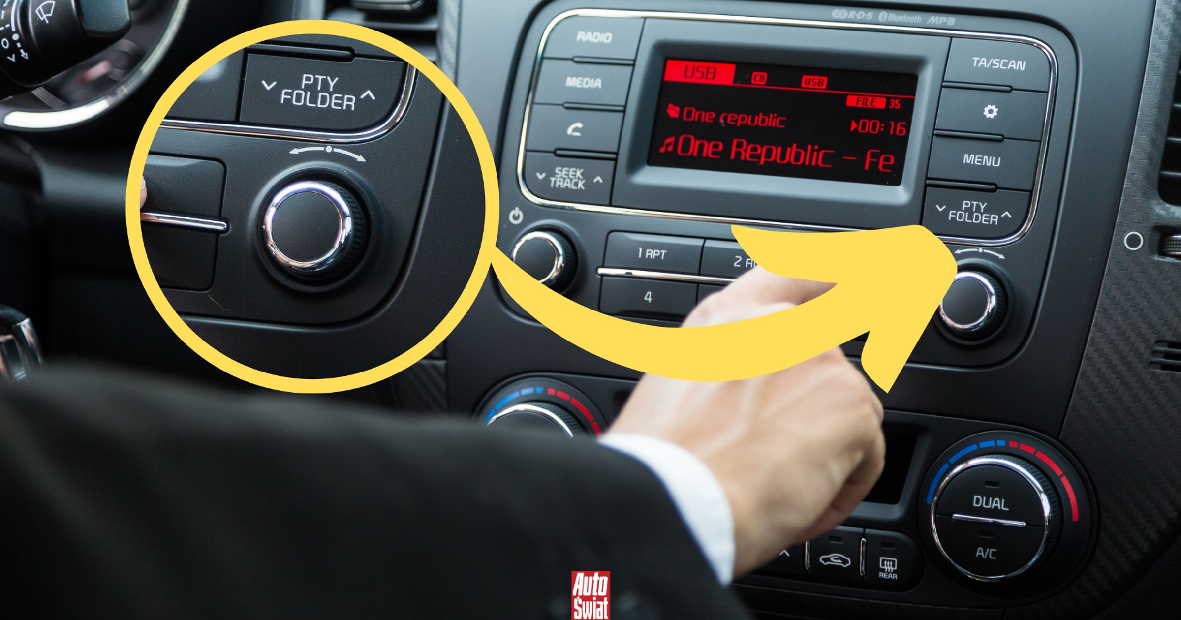 To ważny przycisk w twoim samochodowym radiu. Prawdopodobnie nigdy go nie użyłeś. A to błąd