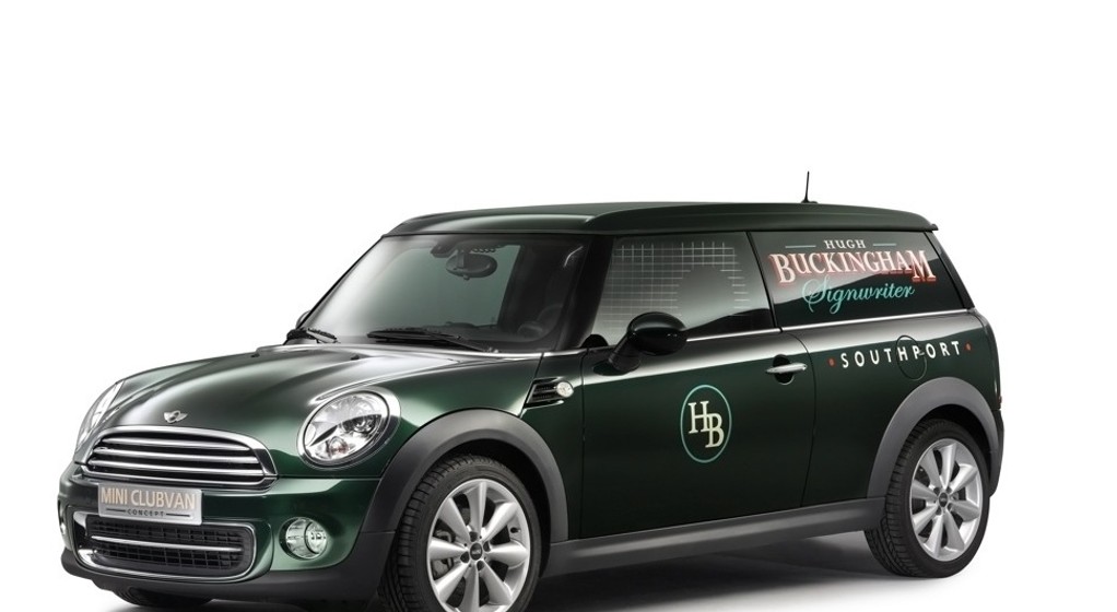Mini Clubvan Concept: Lajfstajlowy dostawczak