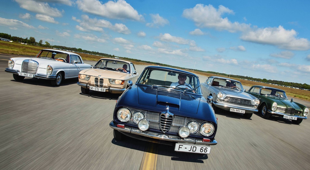 W latach 60. marzył o nich każdy, ale mogli mieć nieliczni. Czym zachwycają do dziś coupé Alfy Romeo, BMW, Mercedesa i Fiata?