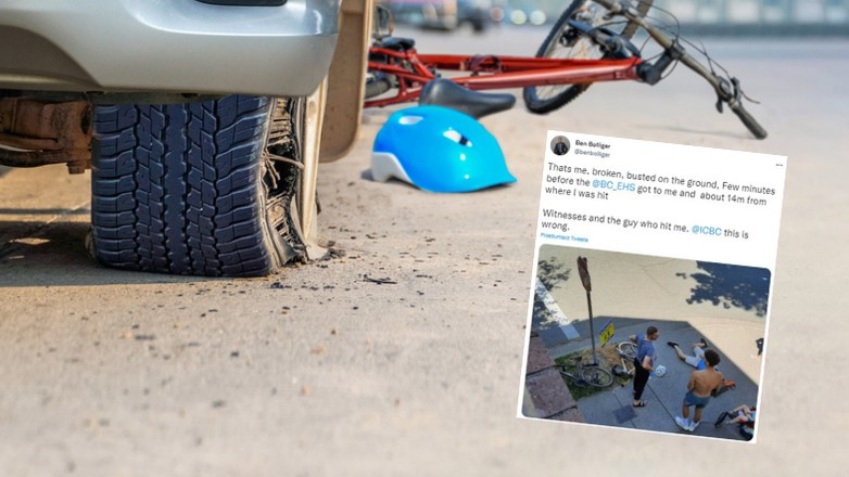 Kanadyjczyk, choć był ofiarą wypadku dostał z ubezpieczalni wezwanie do zapłaty