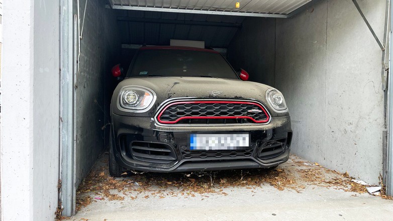 Mini Countryman JCW odzyskane we Francji przez polskich detektywów