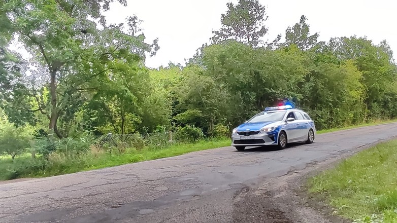 Gdy policja zobaczyła, z kim jedzie, sama zaczęło go pilotować