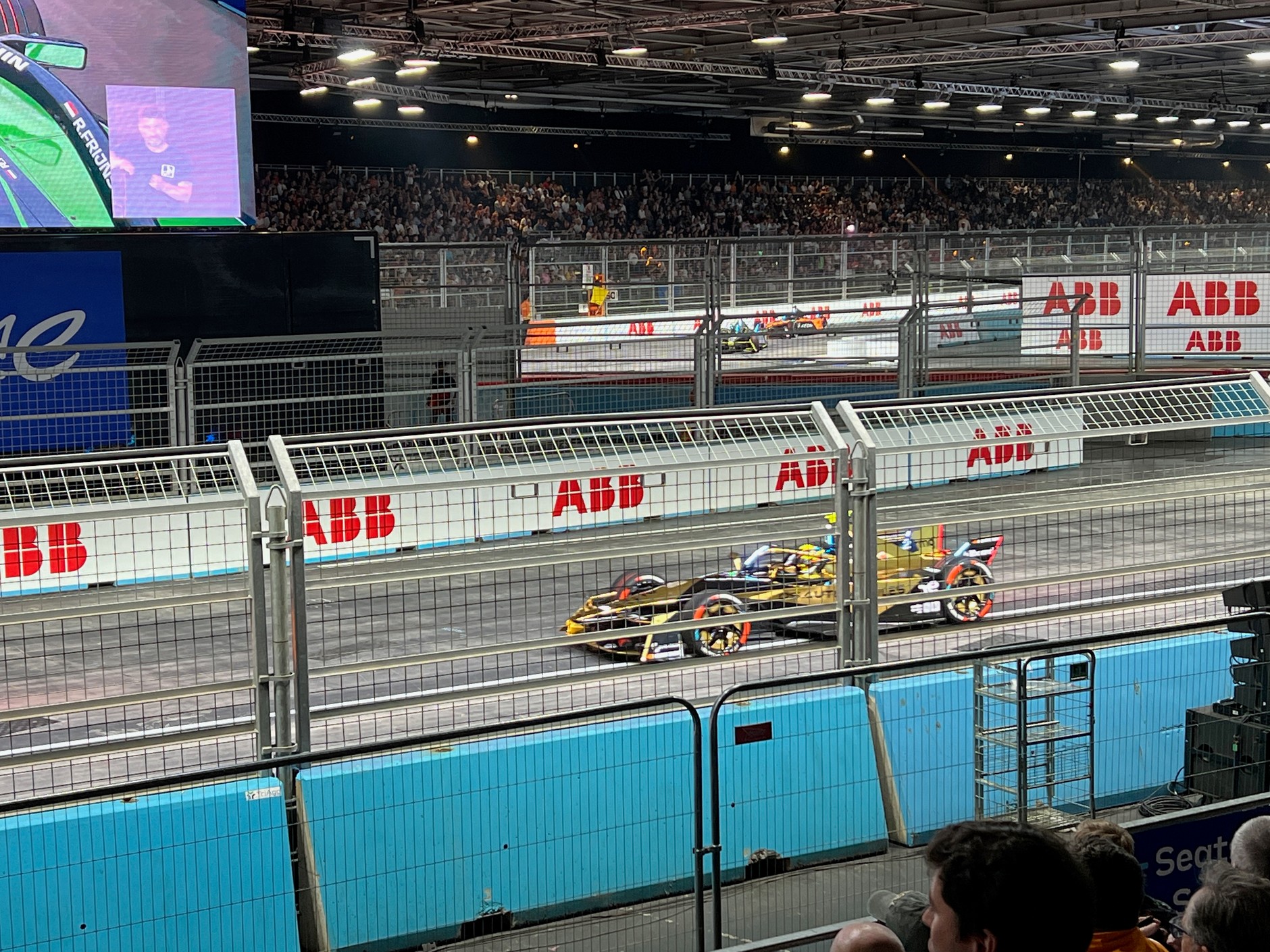 Wyścigi Formuły E na torze ExCel w Londynie